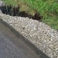 Hole on A30 from mining workings