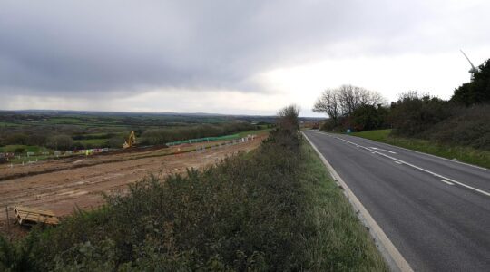 Ground work on the new A30