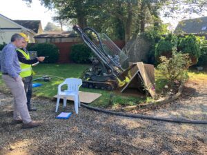 Dylan Ward and Dan Berriman onsite