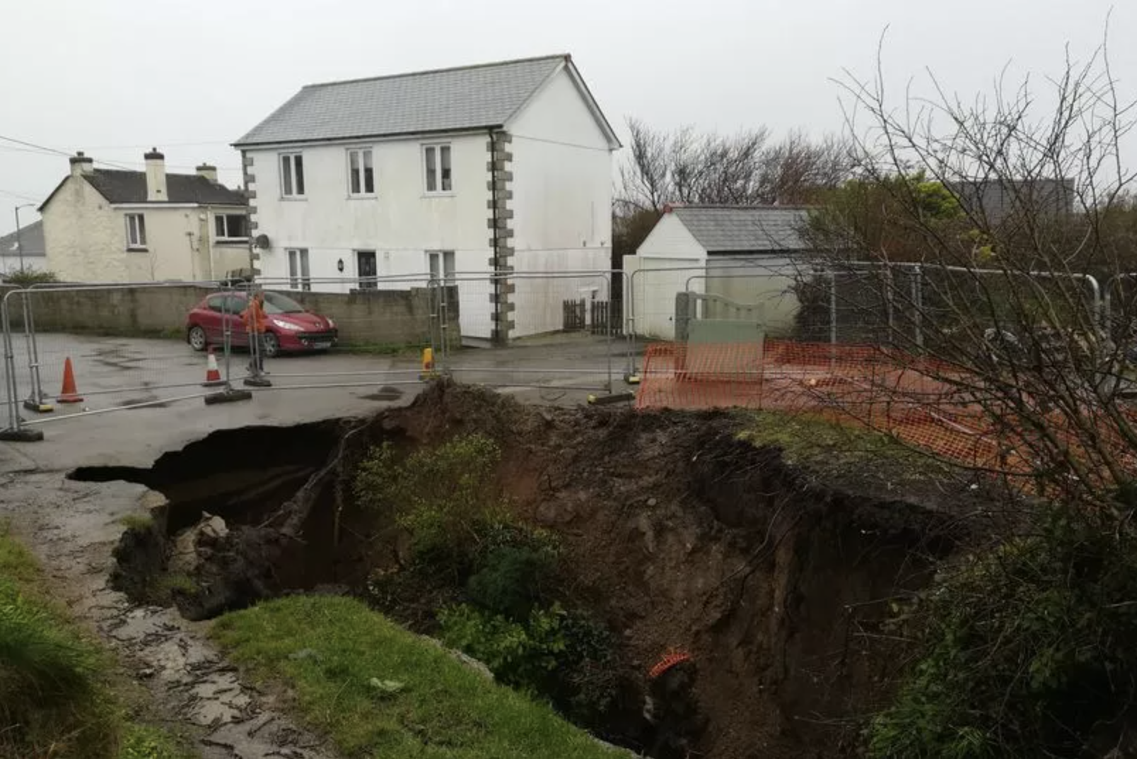 Beacon home mine shaft collapse