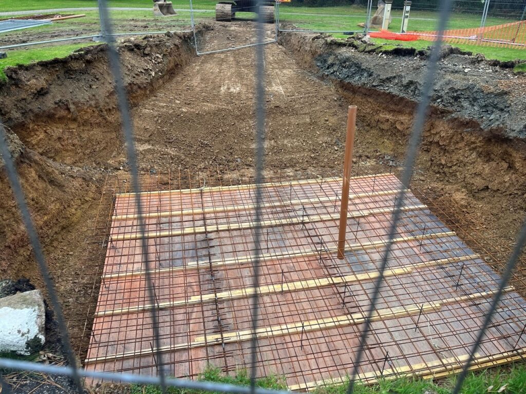 shaft capping work by Cornwall Mining Consultants