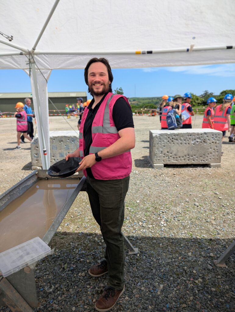 Dr Thomas Gibson at the Cornwall Mining Games